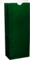 1 Pound Green Gloss Tin Tie Bags with Poly Liner